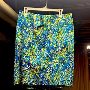 Fun, speckled pencil skirt